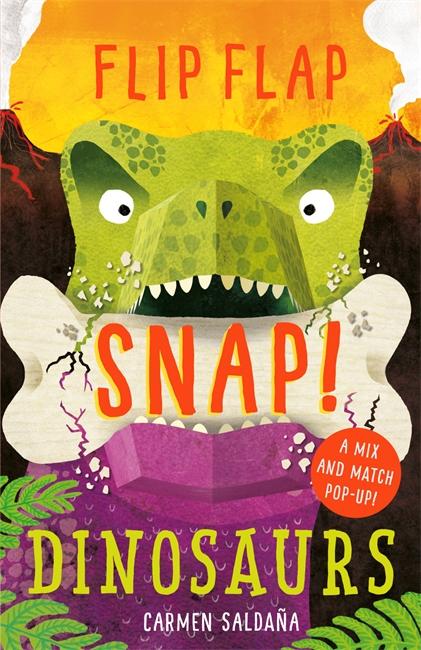 Vorderes Coverbild Flip Flap Snap: Dinosaurs