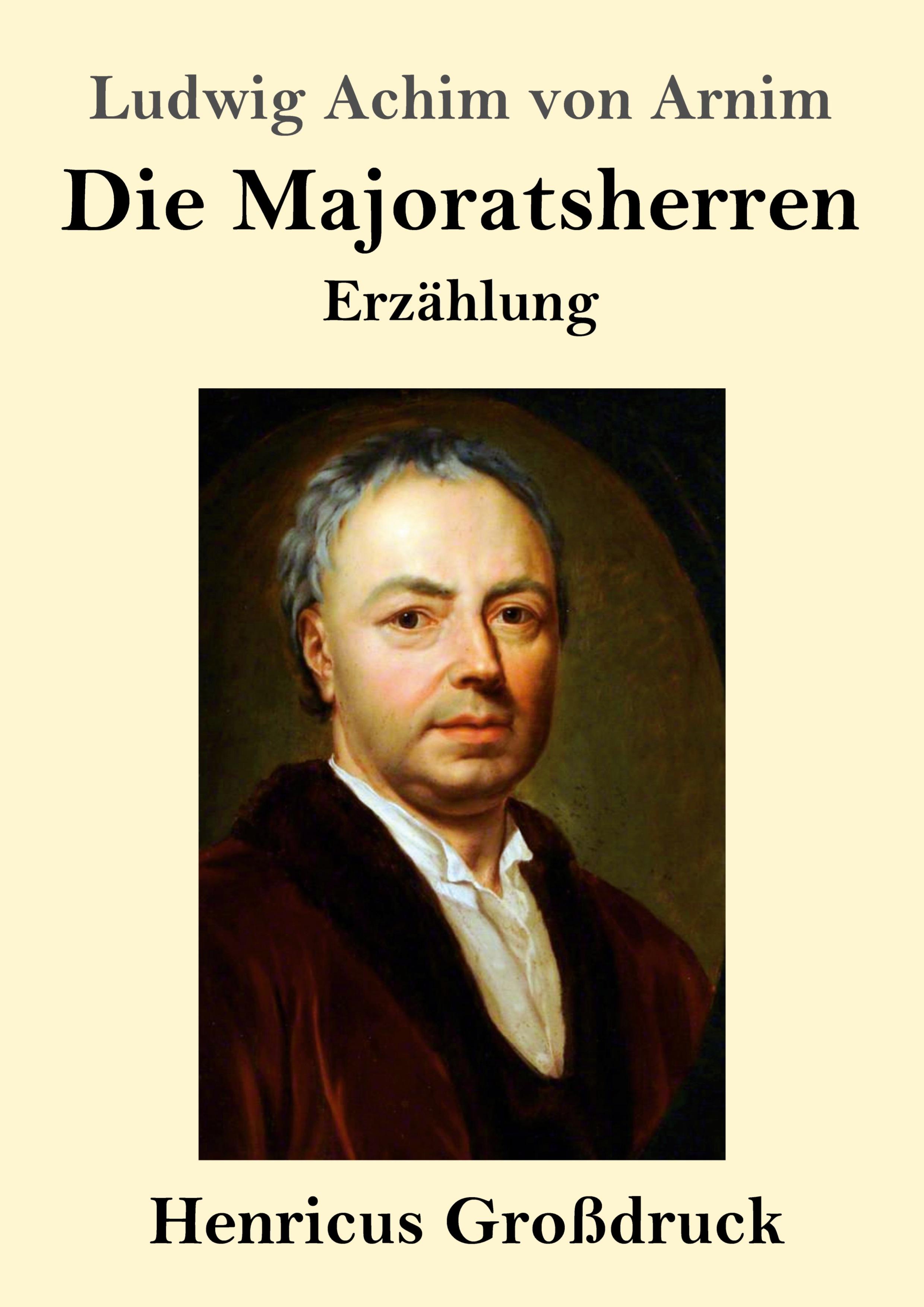 Vorderes Coverbild Die Majoratsherren (Großdruck)