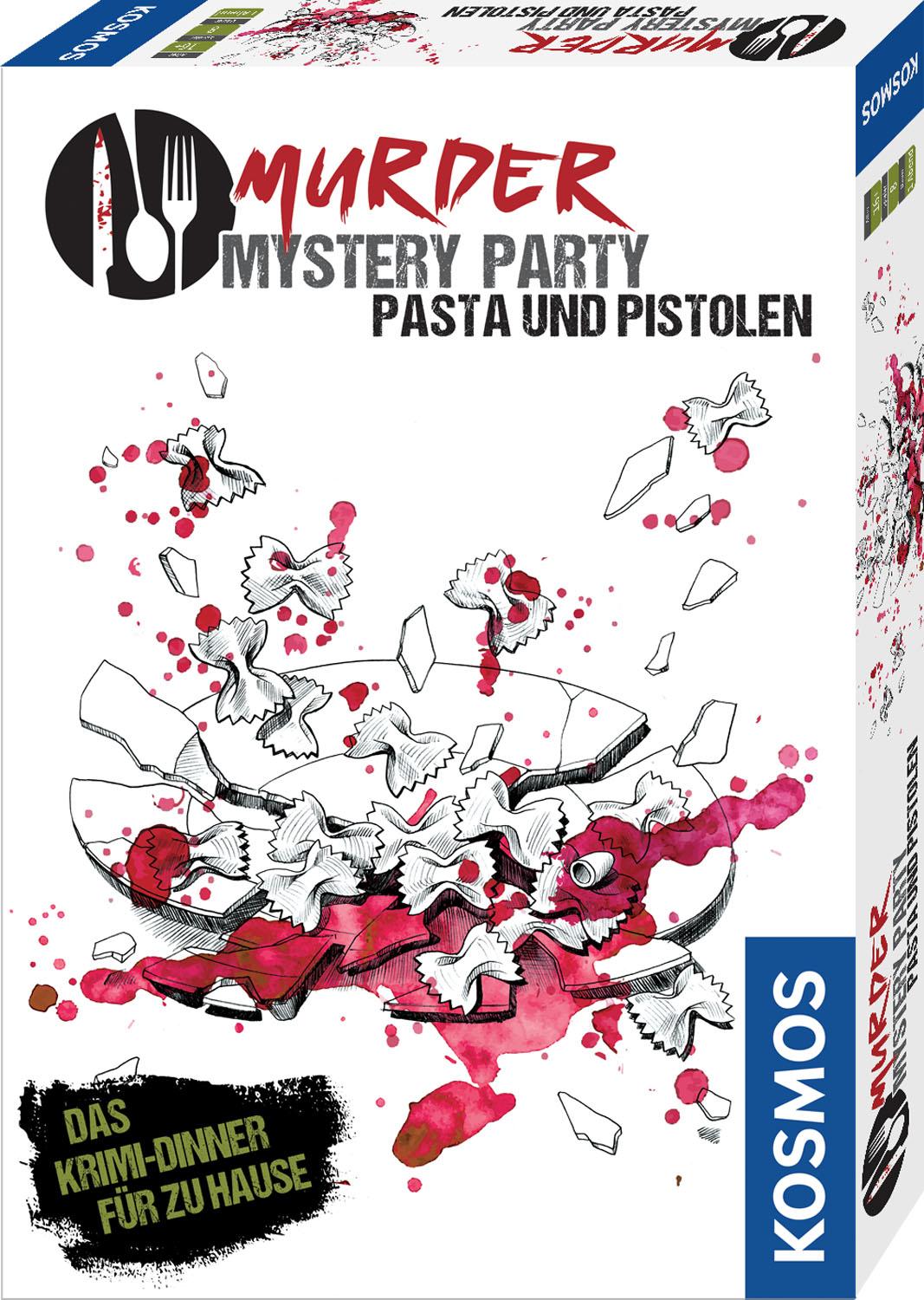 Vorderes Coverbild Murder Mystery Party - Pasta und Pistolen