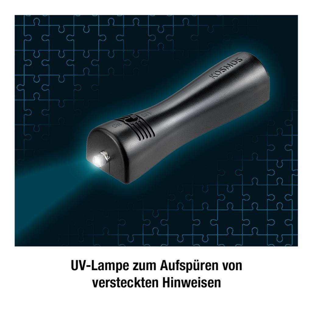 Beispielinhalt (Bild) Krimipuzzle ??? 300 Teile / Die Villa der Rätsel (drei Fragezeichen)