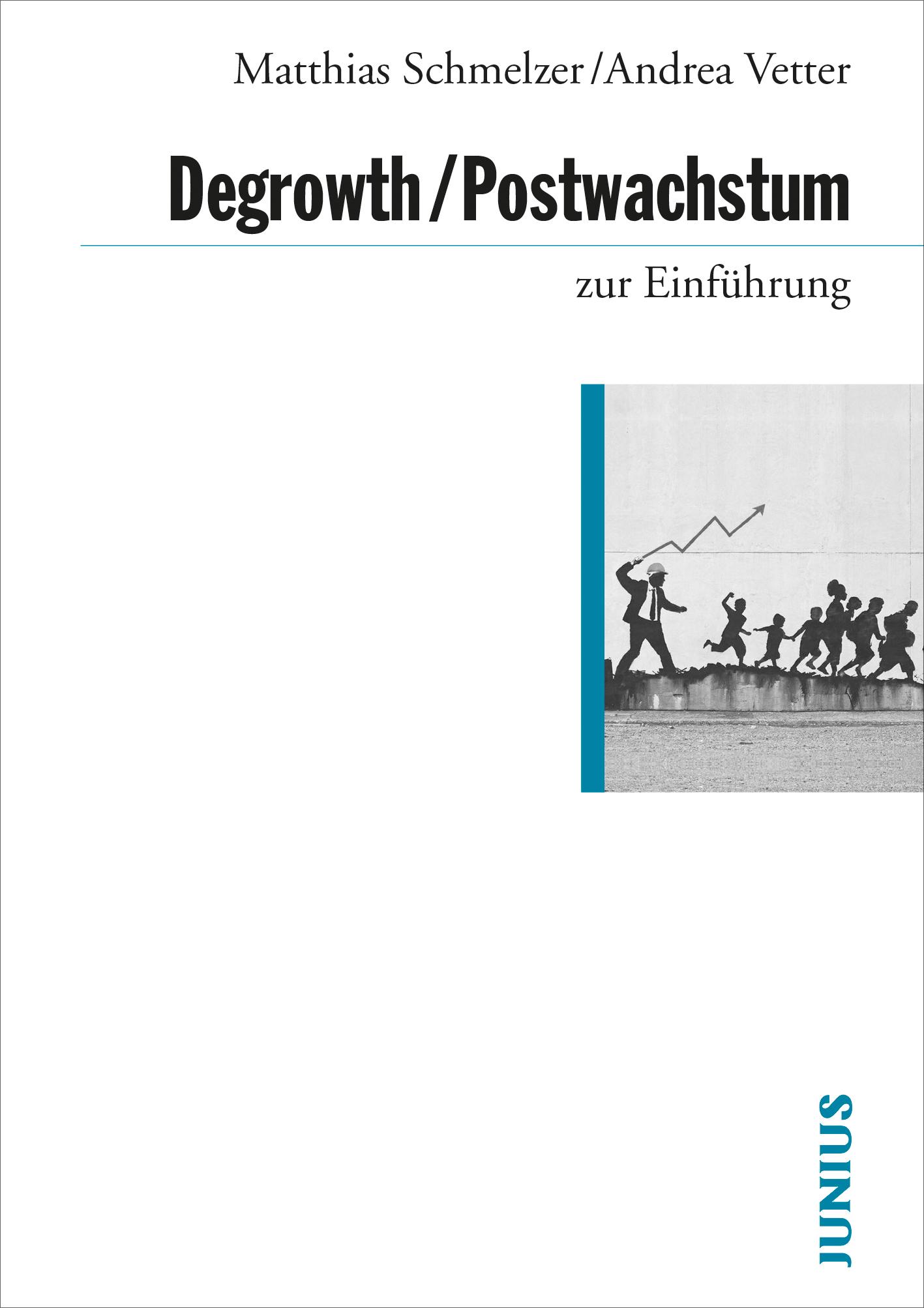 Vorderes Coverbild Degrowth / Postwachstum zur Einführung