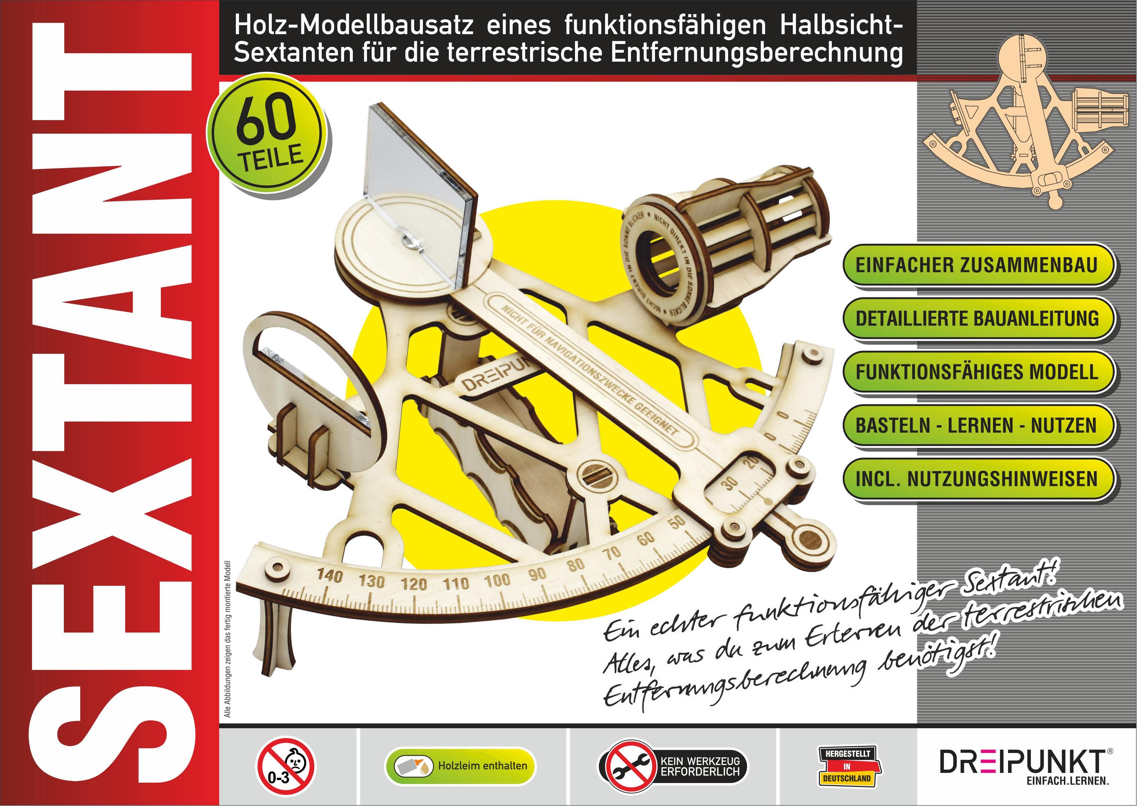 Vorderes Coverbild Bausatz Sextant