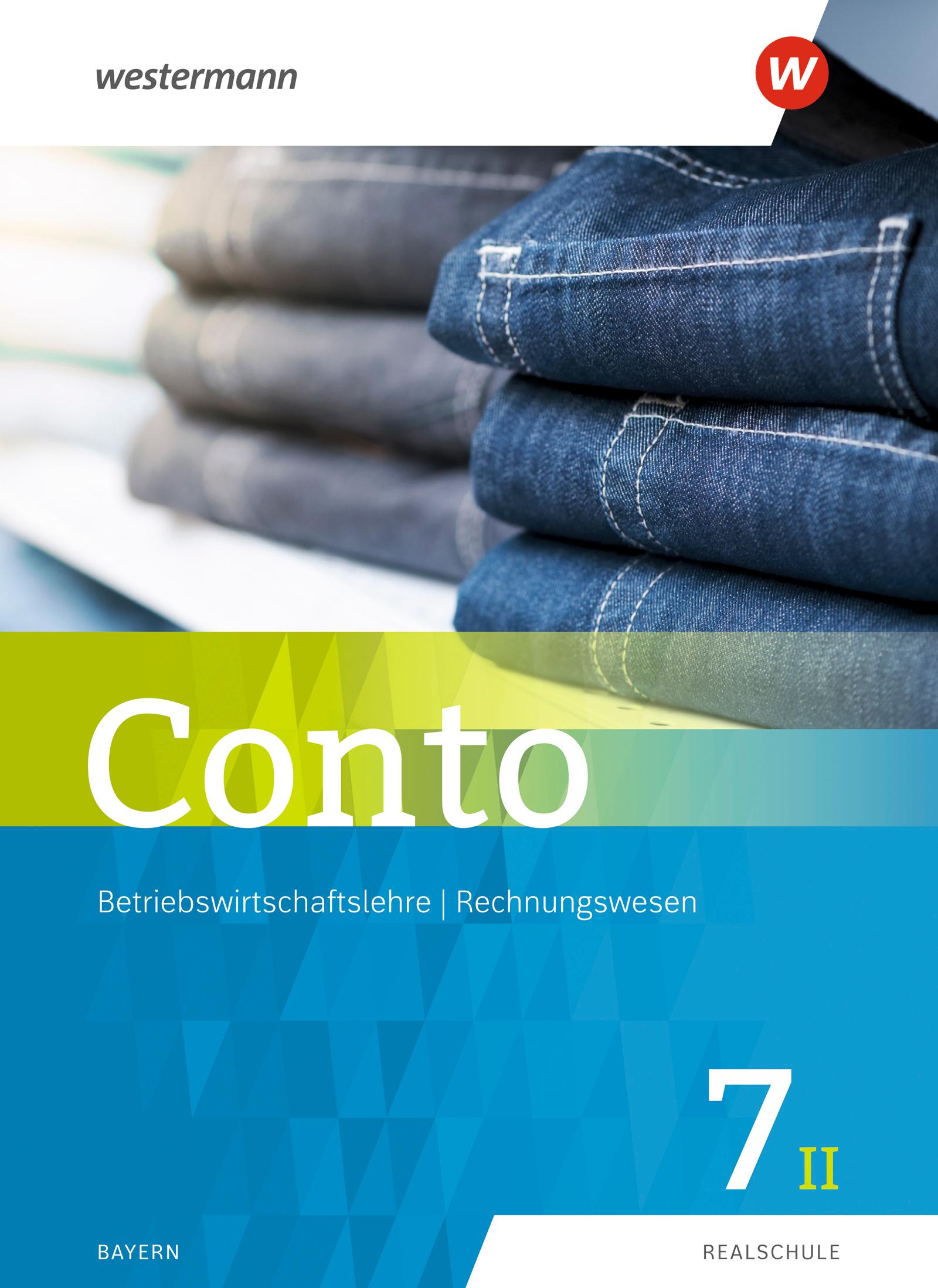 Vorderes Coverbild Conto 7II. Schulbuch. Für Realschulen in Bayern