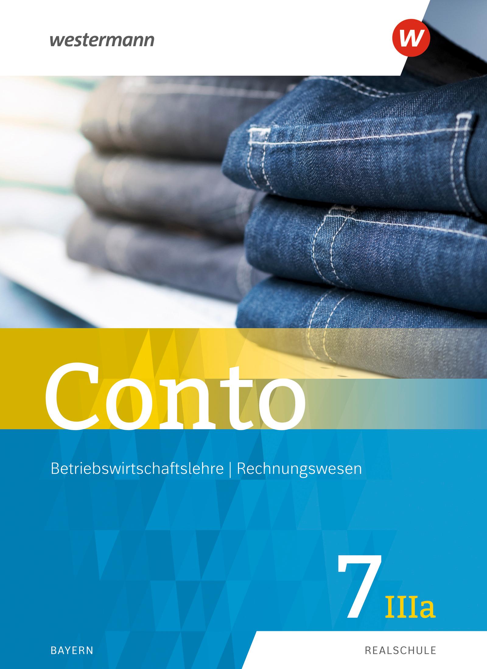 Vorderes Coverbild Conto 7IIIa. Schulbuch. Für Realschulen in Bayern