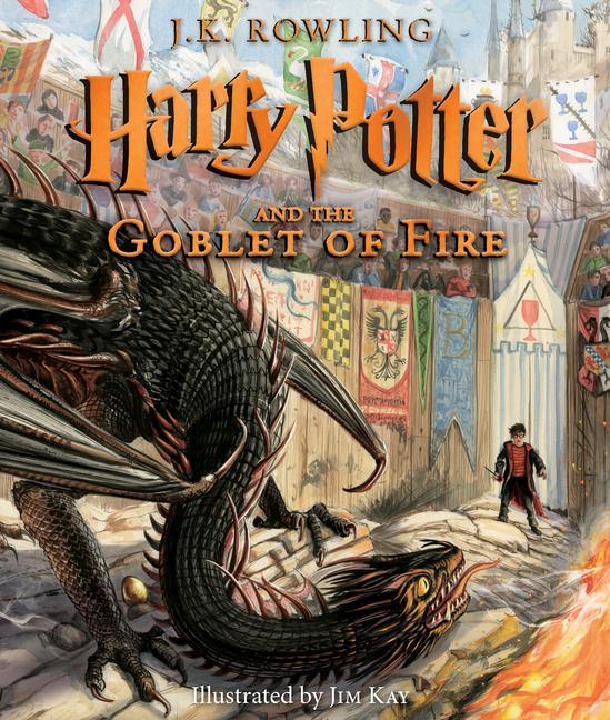 Vorderes Coverbild Harry Potter and the Goblet of Fire: The Illustrated Edition (Harry Potter, Book 4)