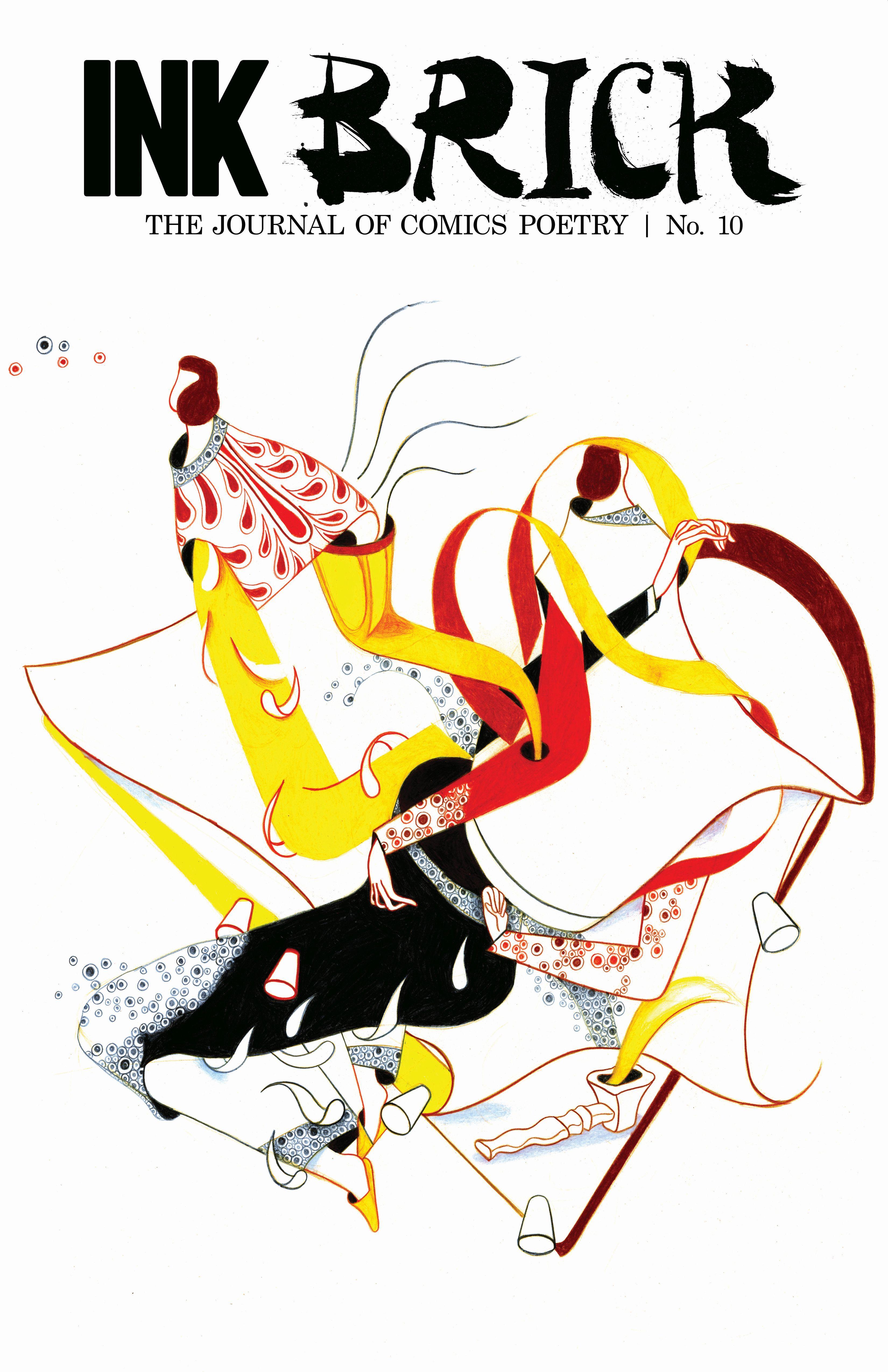 Vorderes Coverbild Ink Brick: The Journal of Comics Poetry Vol. 10