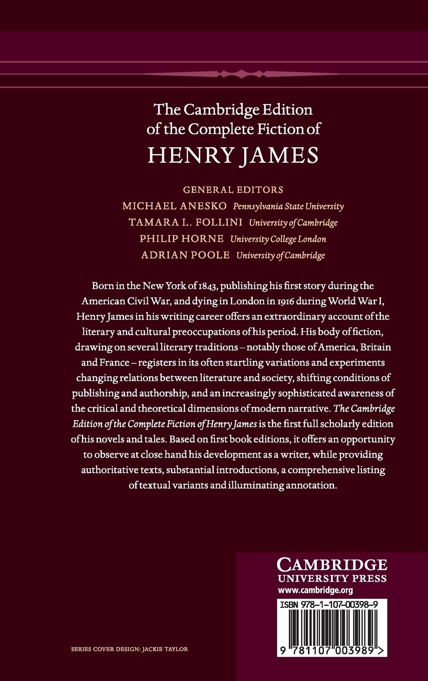 Rückseitencover The Bostonians