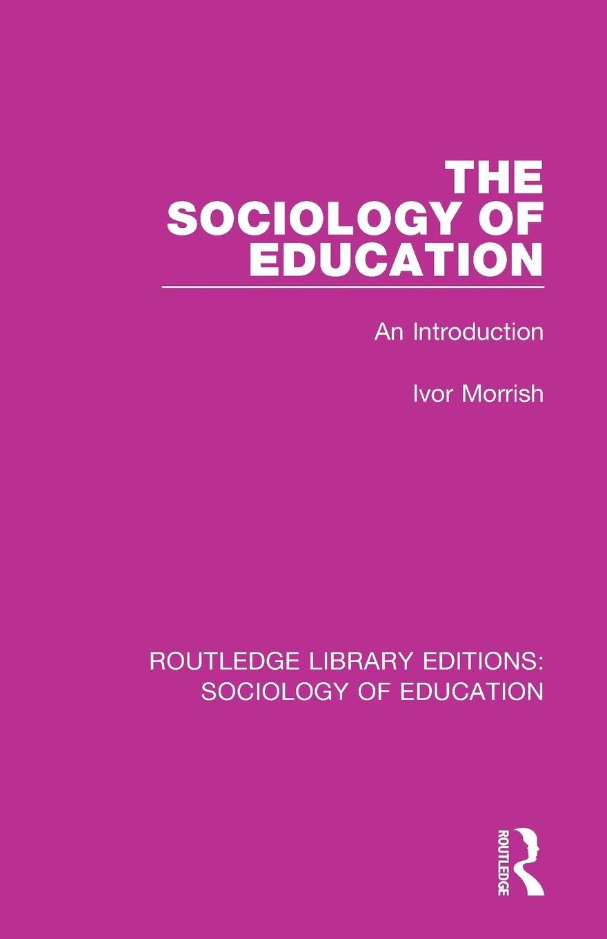 Vorderes Coverbild The Sociology of Education