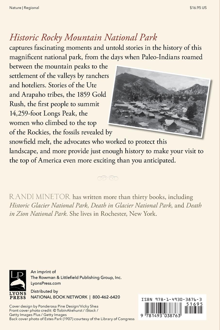 Rückseitencover Historic Rocky Mountain National Park