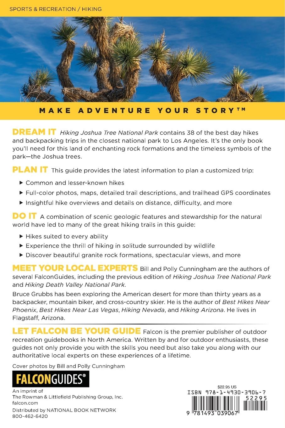 Rückseitencover Hiking Joshua Tree National Park