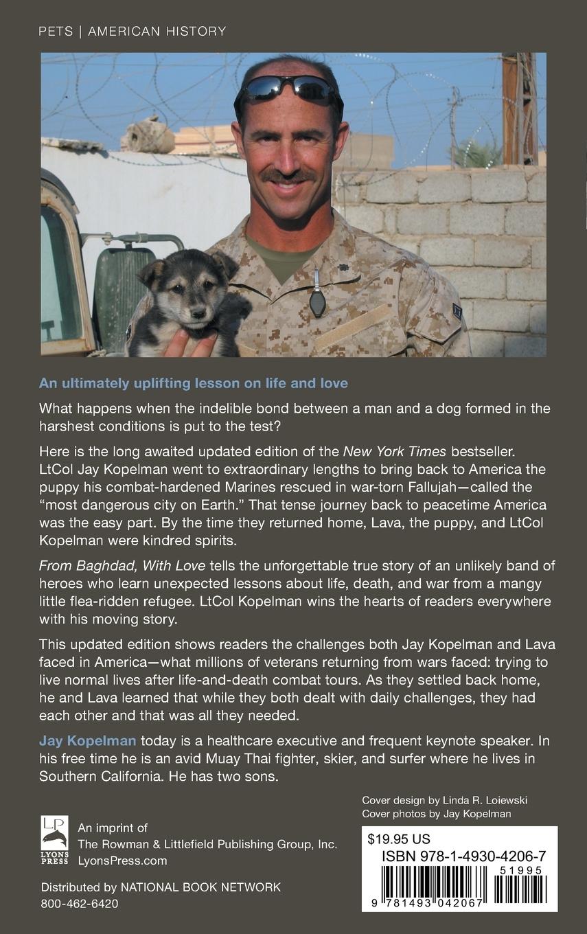 Rückseitencover From Baghdad, With Love