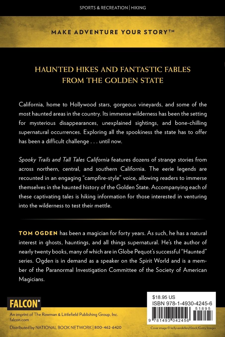 Rückseitencover Spooky Trails and Tall Tales California