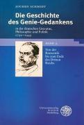 Vorderes Coverbild Die Geschichte des Genie-Gedankens in der deutschen Literatur, Philosophie und Politik 1750-1945. 2 Bde