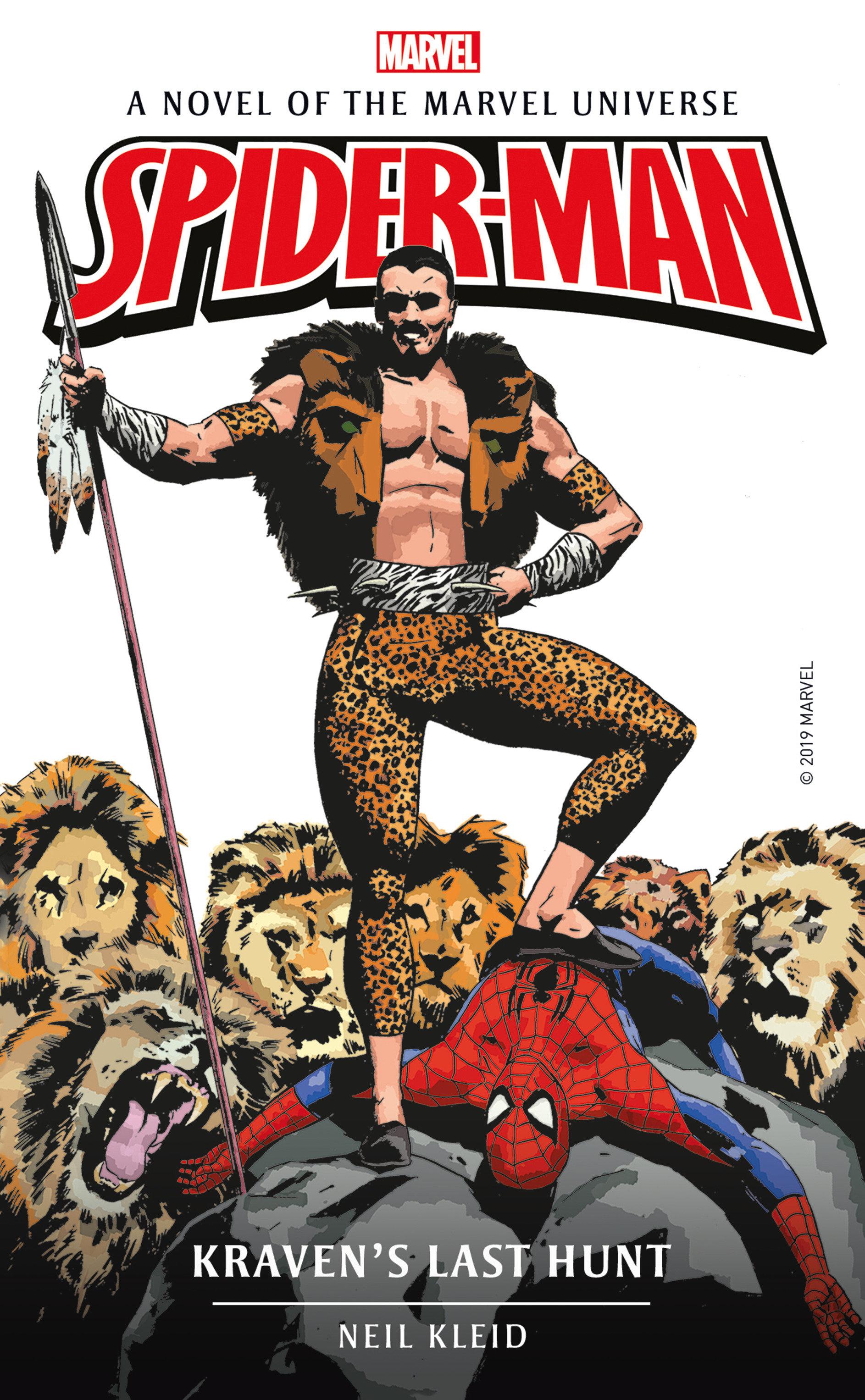 Vorderes Coverbild Marvel Novels - Spider-Man: Kraven's Last Hunt