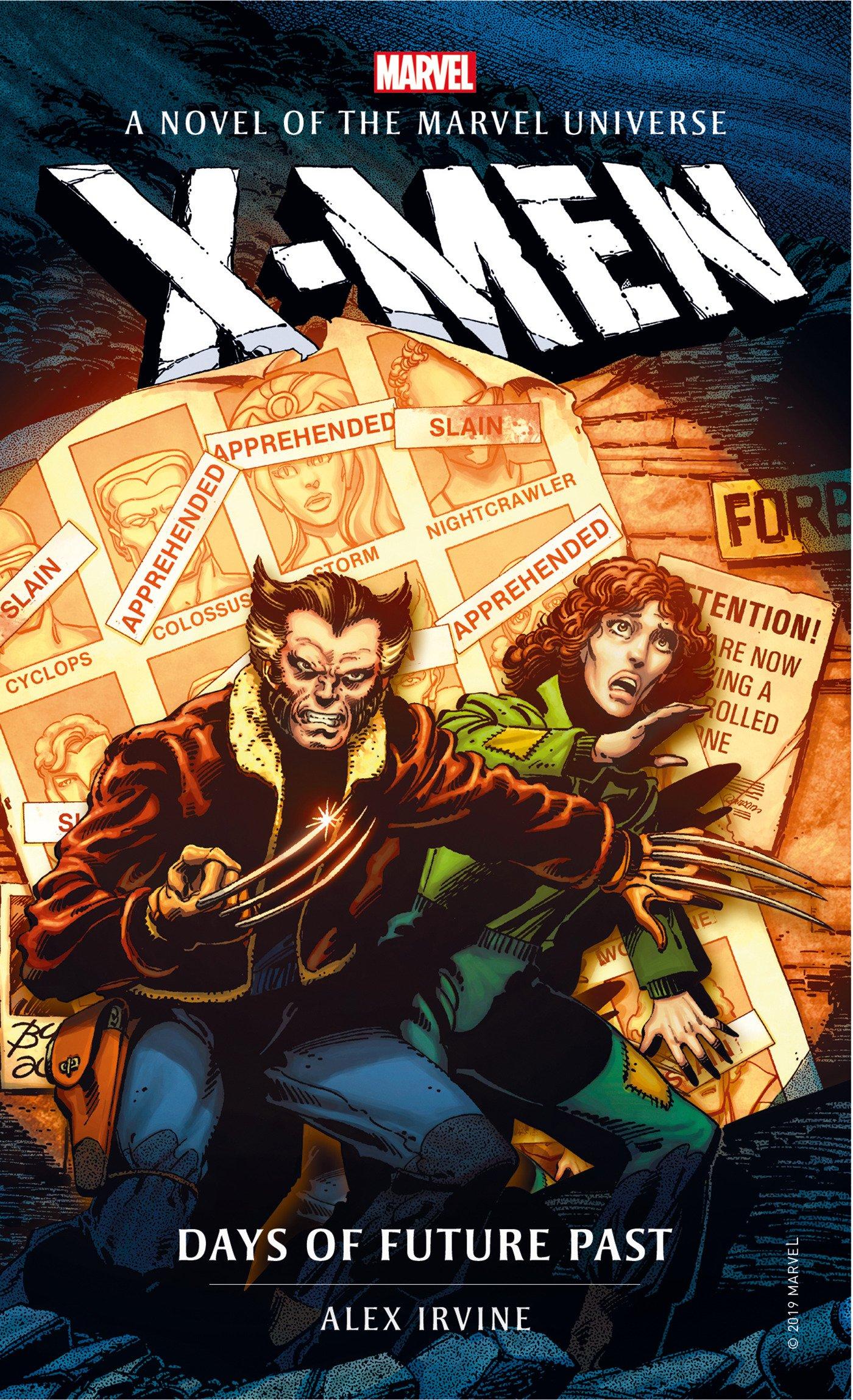 Vorderes Coverbild Marvel novels - X-Men: Days of Future Past