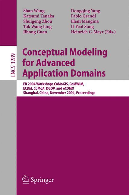 Vorderes Coverbild Conceptual Modeling for Advanced Application Domains