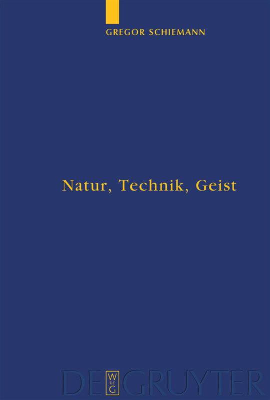 Vorderes Coverbild Natur, Technik, Geist