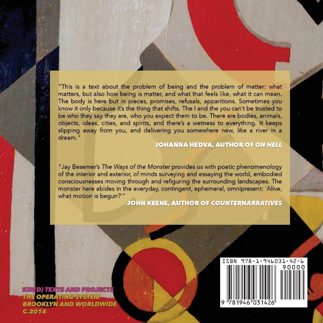 Rückseitencover The Ways of the Monster