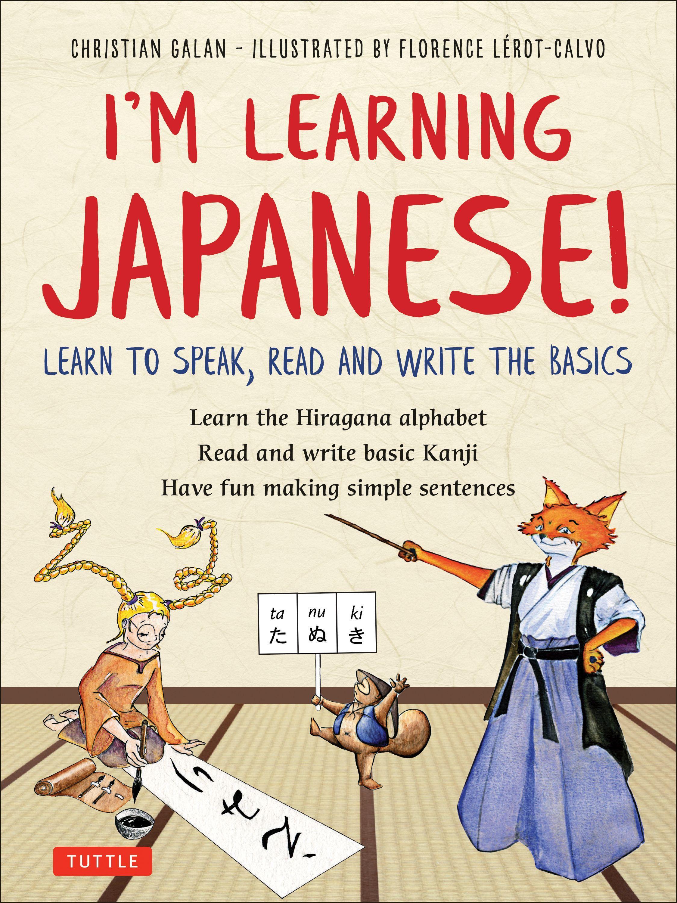 Vorderes Coverbild I'm Learning Japanese!