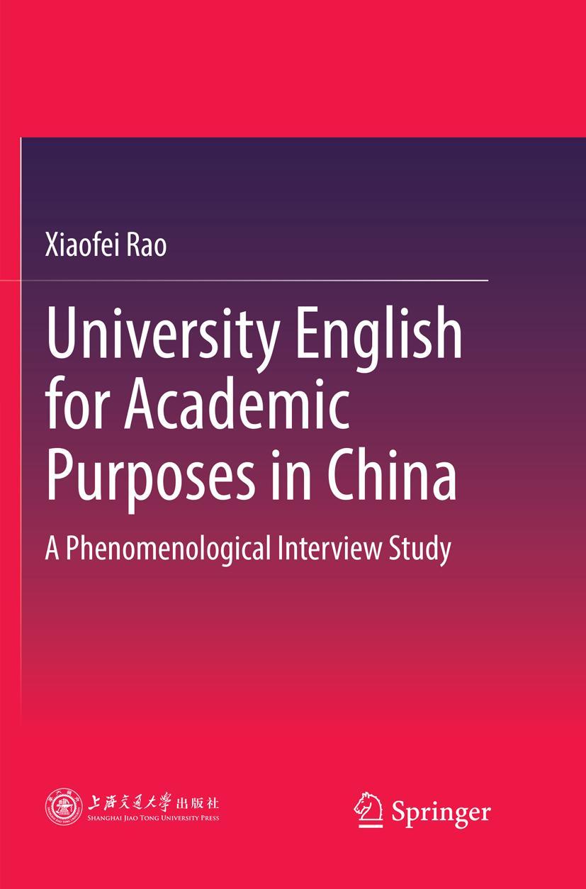 Vorderes Coverbild University English for Academic Purposes in China