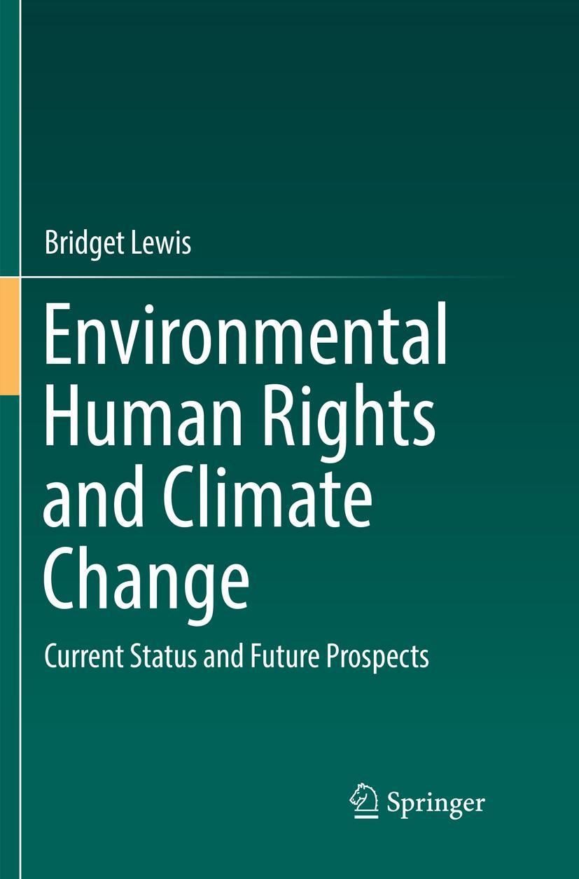 Vorderes Coverbild Environmental Human Rights and Climate Change