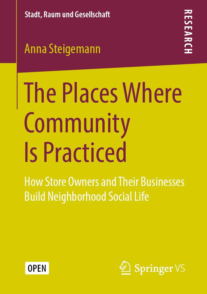 Vorderes Coverbild The Places Where Community Is Practiced