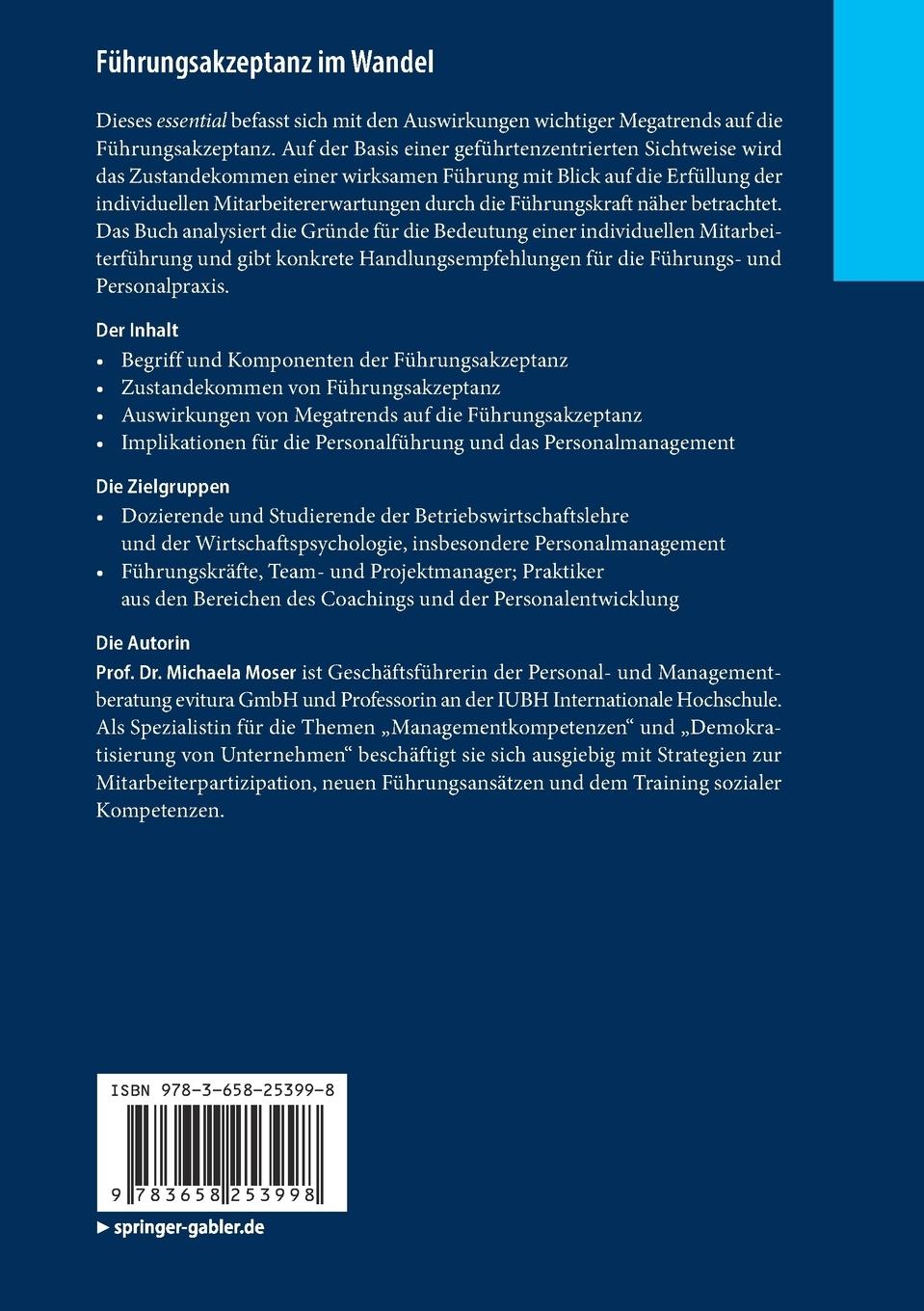 Rückseitencover Führungsakzeptanz im Wandel