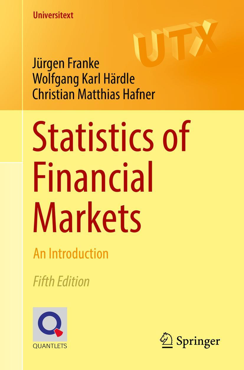 Vorderes Coverbild Statistics of Financial Markets