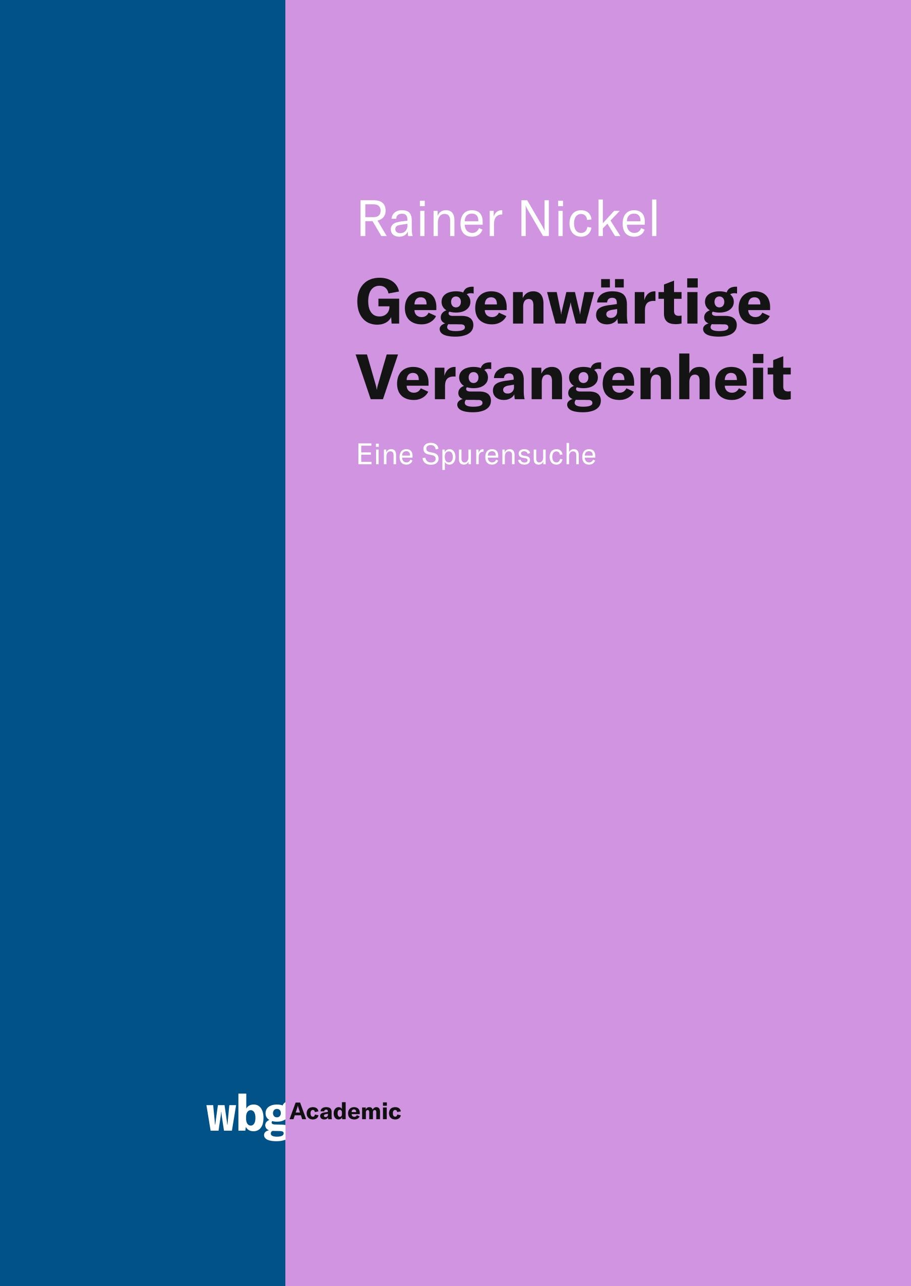 Vorderes Coverbild Gegenwärtige Vergangenheit