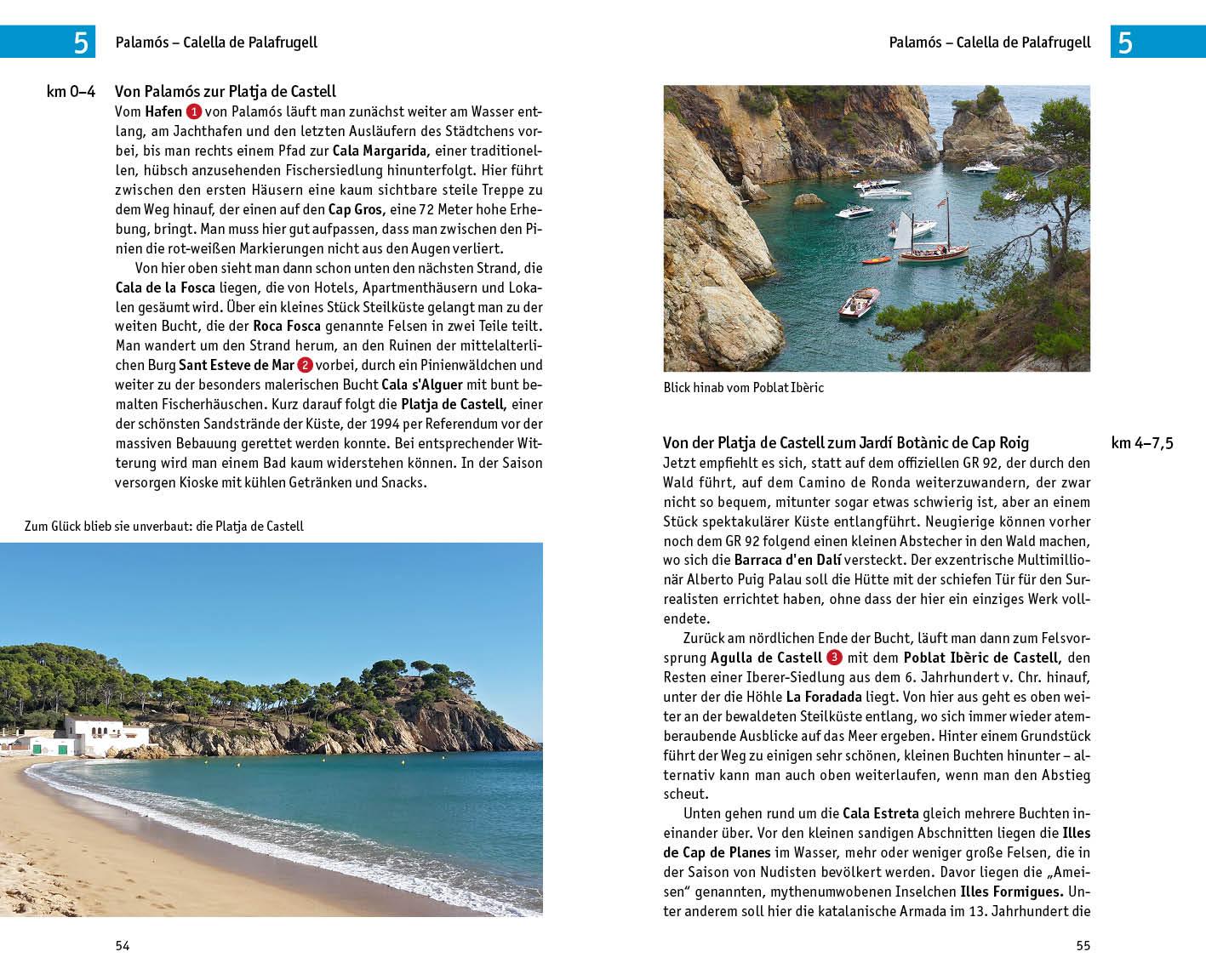 Beispielinhalt (Bild) Costa Brava zu Fuß erleben