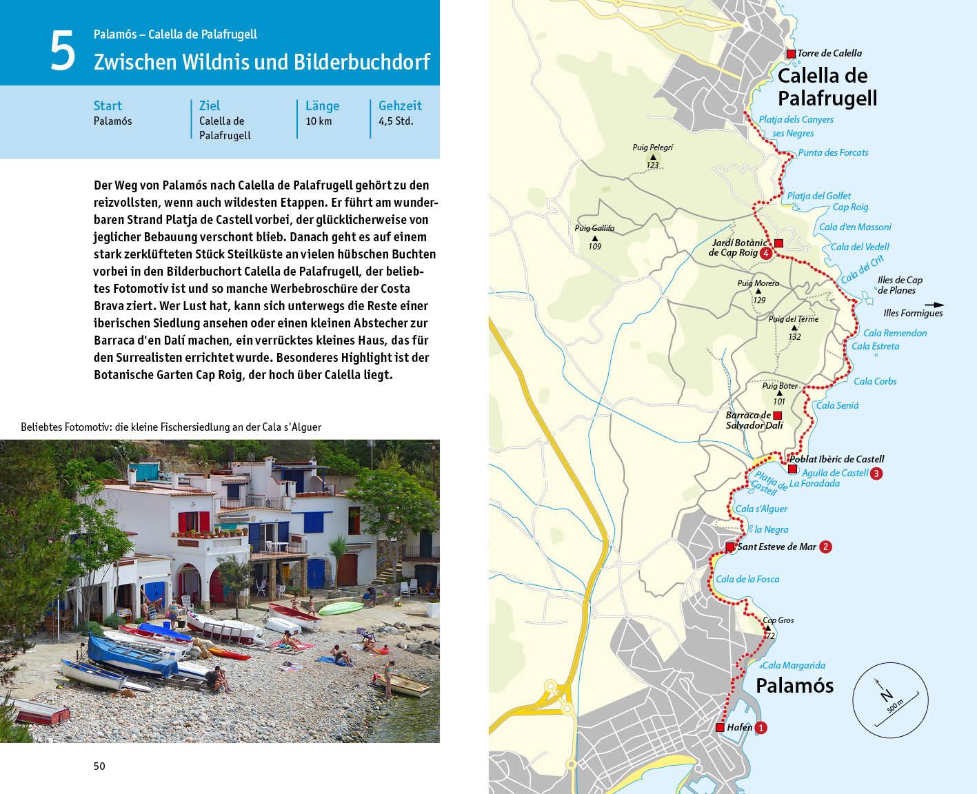 Beispielinhalt (Bild) Costa Brava zu Fuß erleben
