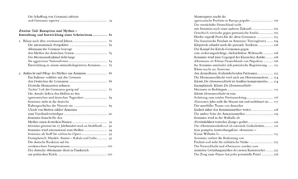 Beispielinhalt (Bild) Die Varusschlacht