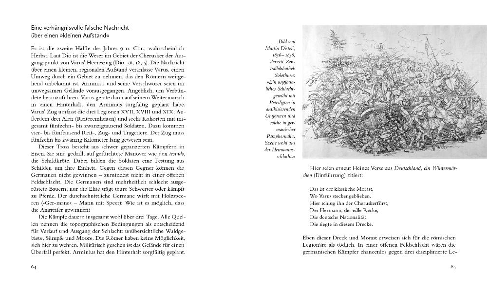 Beispielinhalt (Bild) Die Varusschlacht