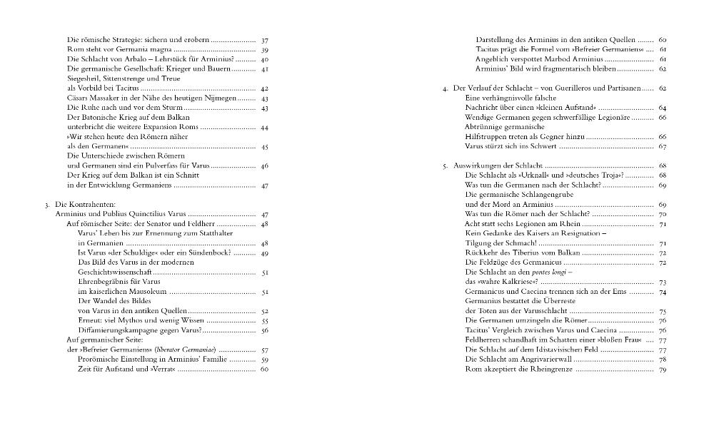 Beispielinhalt (Bild) Die Varusschlacht