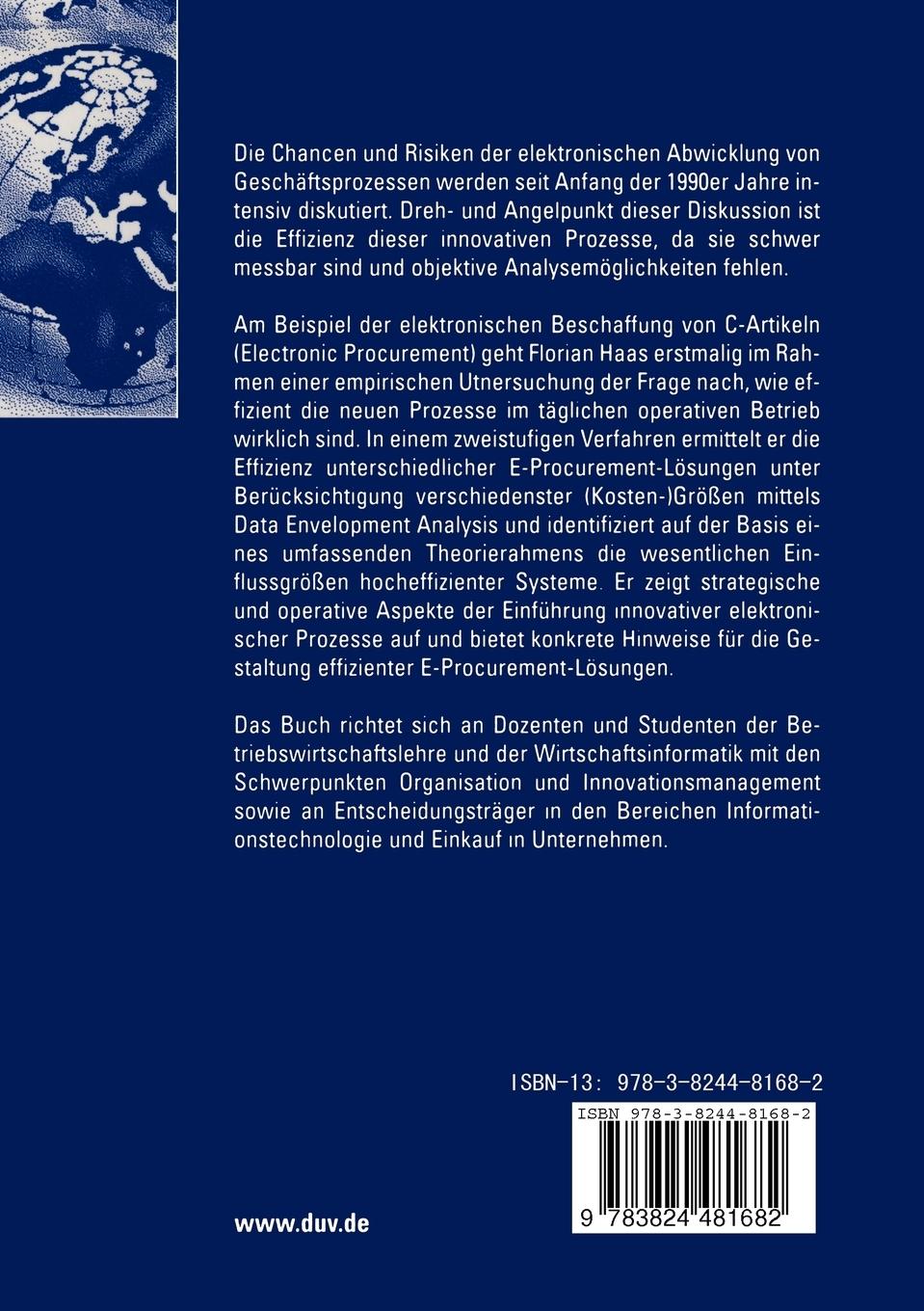 Rückseitencover Effizienztreiber innovativer Prozesse