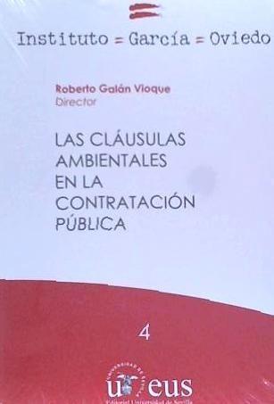 Vorderes Coverbild Las cláusulas ambientales en la contratación pública