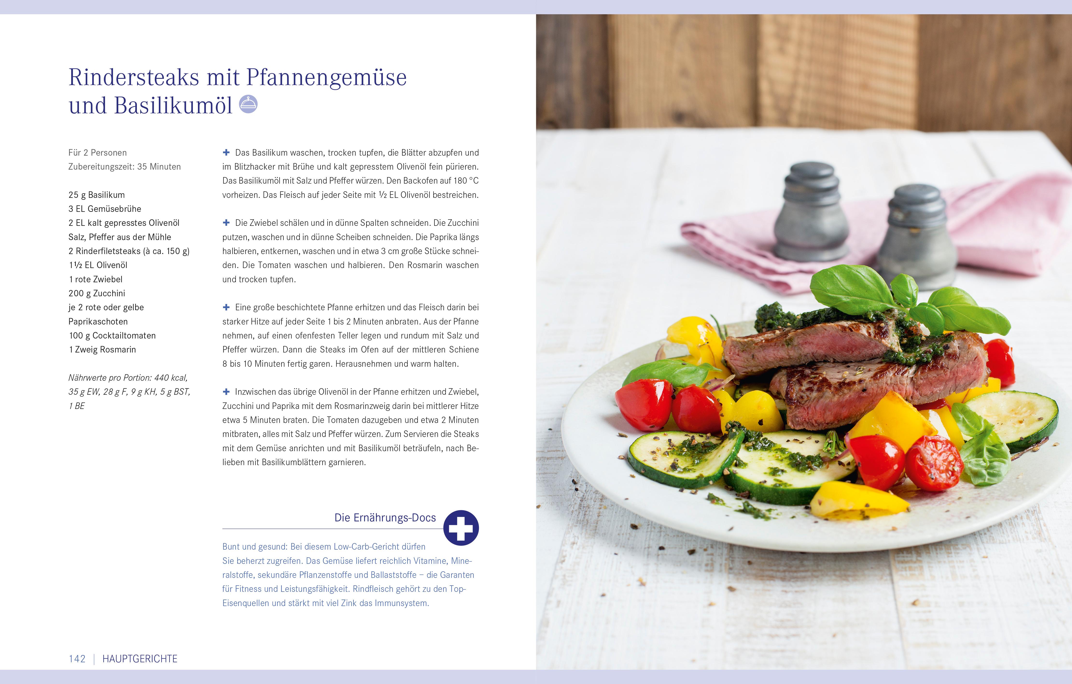 Beispielinhalt (Bild) Die Ernährungs-Docs - Diabetes heilen