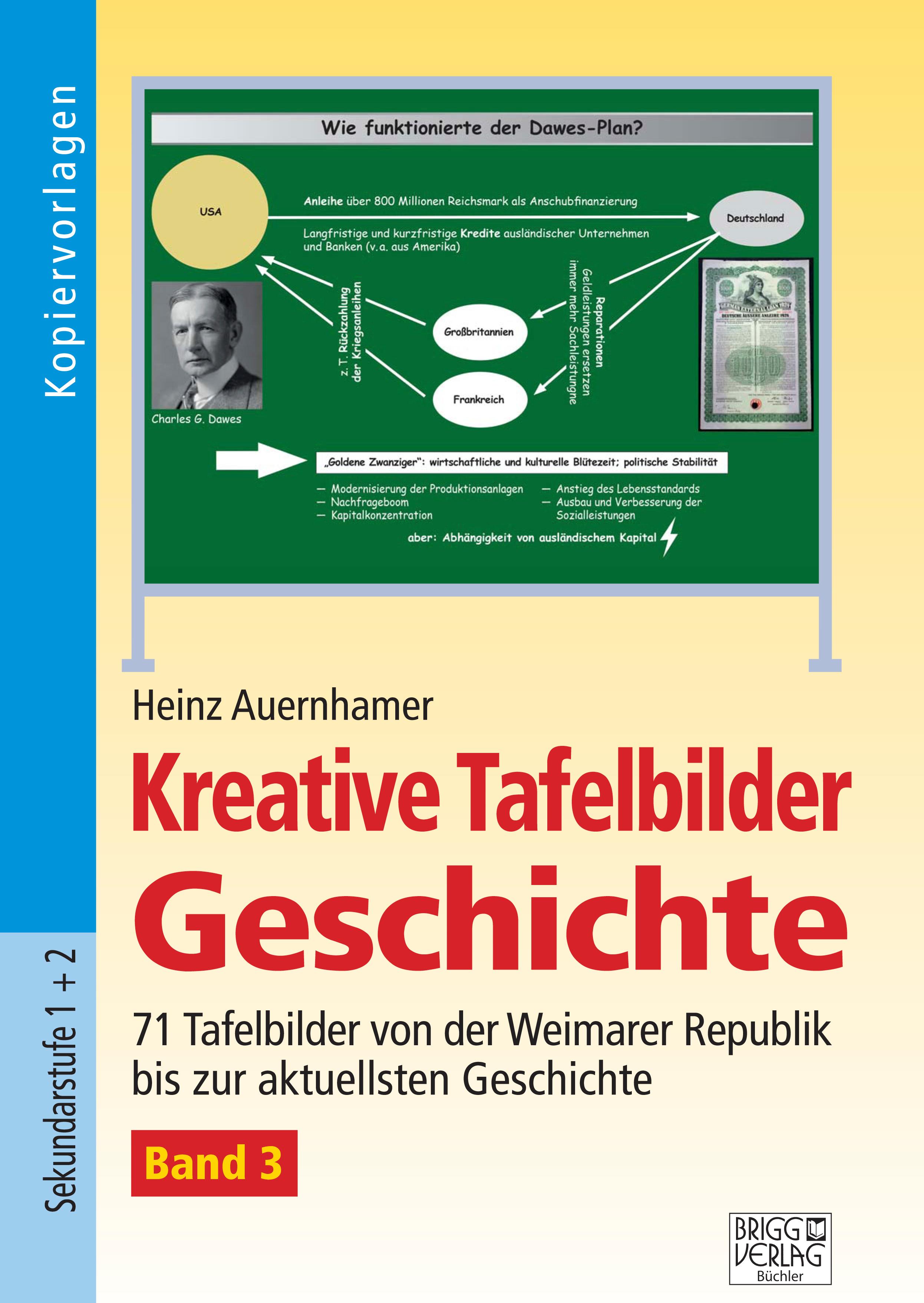 Vorderes Coverbild Kreative Tafelbilder Geschichte - Band 3