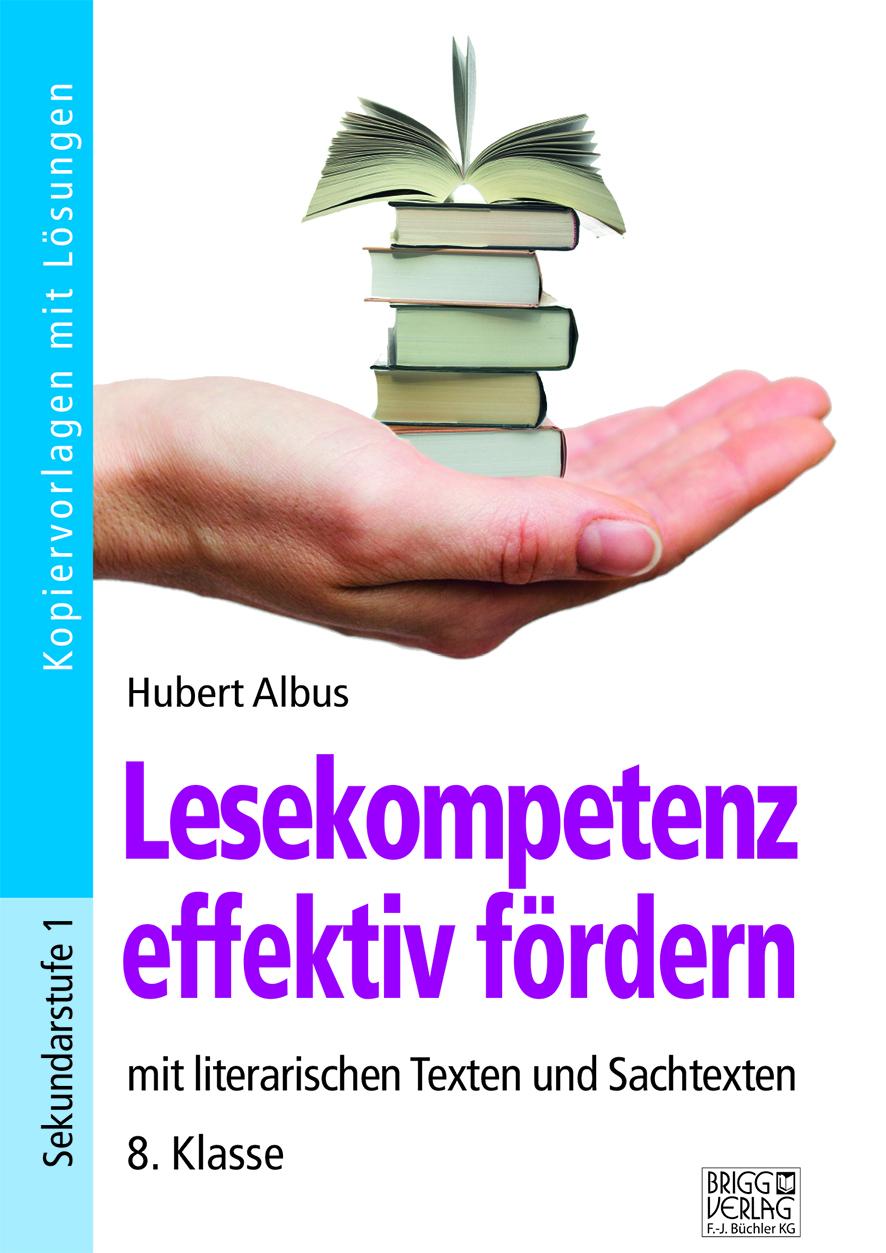 Vorderes Coverbild Lesekompetenz effektiv fördern - 8. Klasse