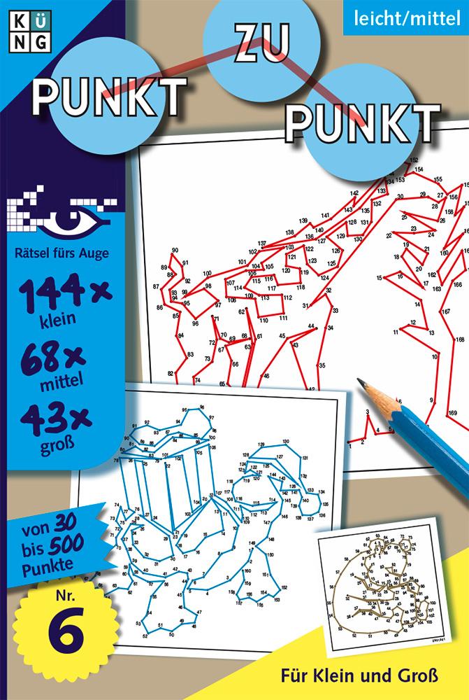 Vorderes Coverbild Rätselbuch Punkt zu Punkt 06