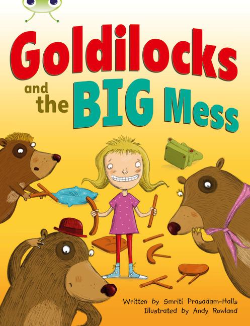 Vorderes Coverbild Bug Club Guided Fiction Year 2 Orange A Goldilocks and The Big Mess