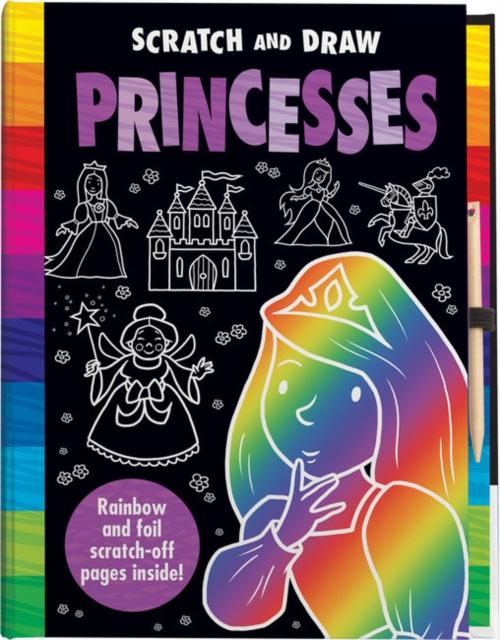 Vorderes Coverbild Scratch & Draw Princess - Scratch Art Activity Book