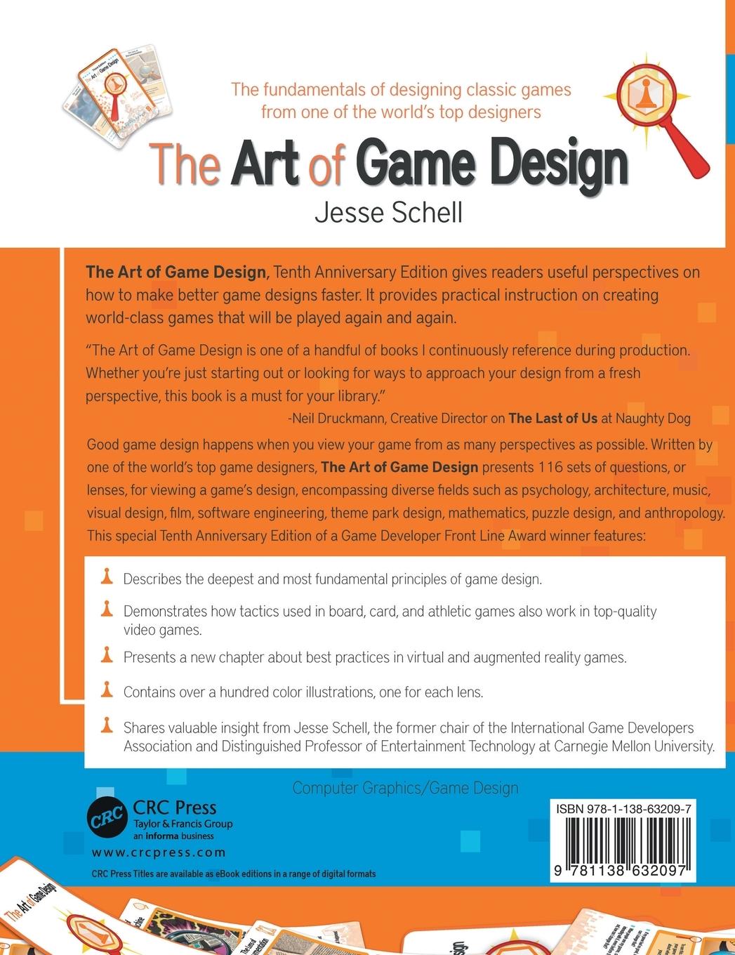 Rückseitencover The Art of Game Design