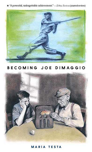 Vorderes Coverbild Becoming Joe Dimaggio