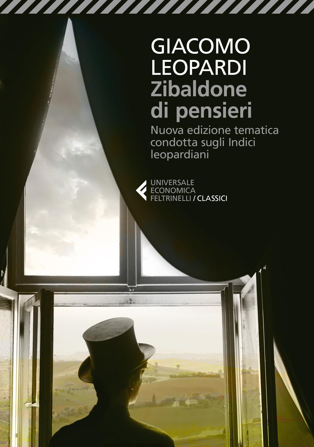 Vorderes Coverbild Zibaldone di pensieri. Nuova edizione tematica condotta sugli Indici leopardiani