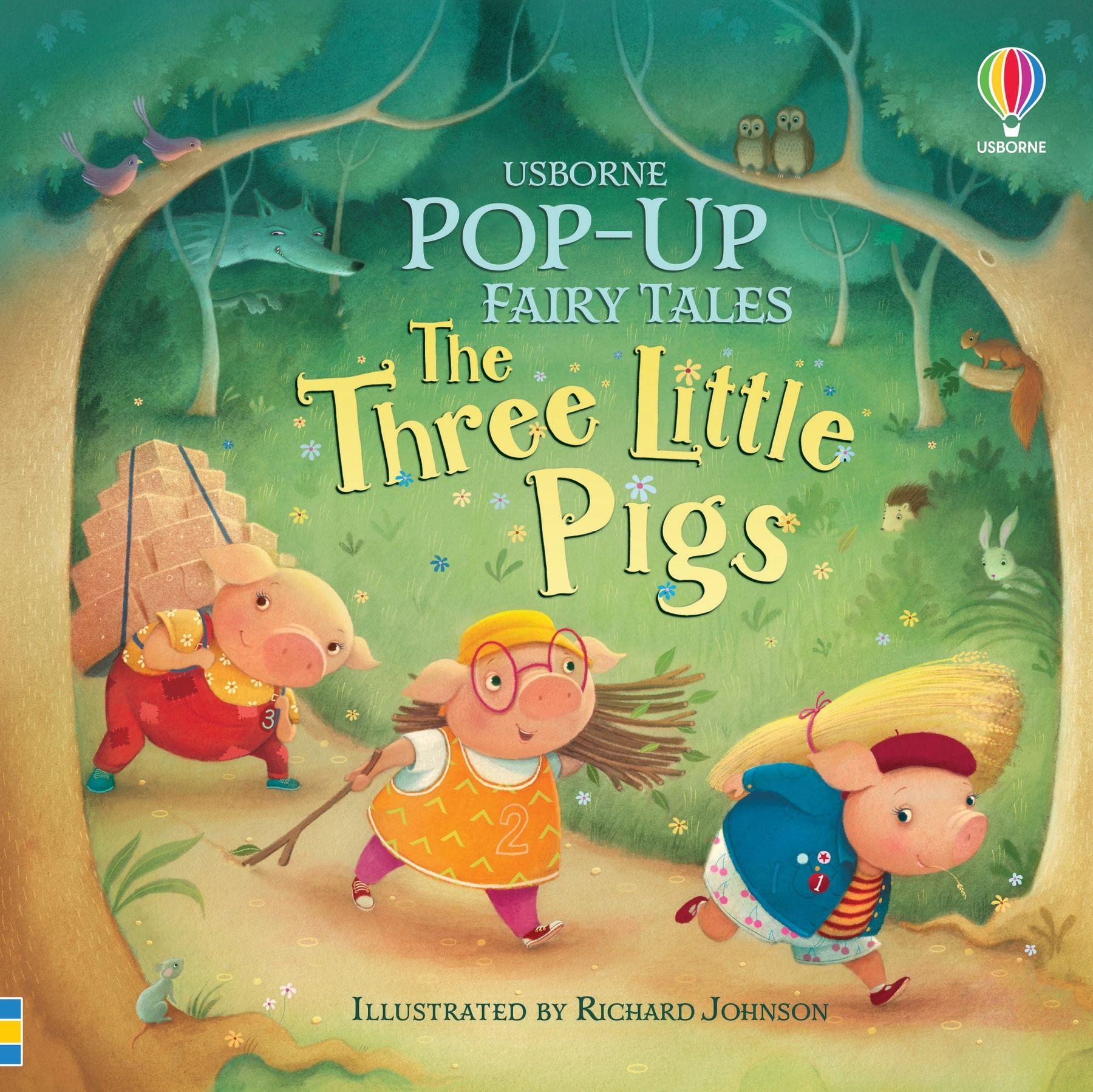 Vorderes Coverbild Pop-up Three Little Pigs