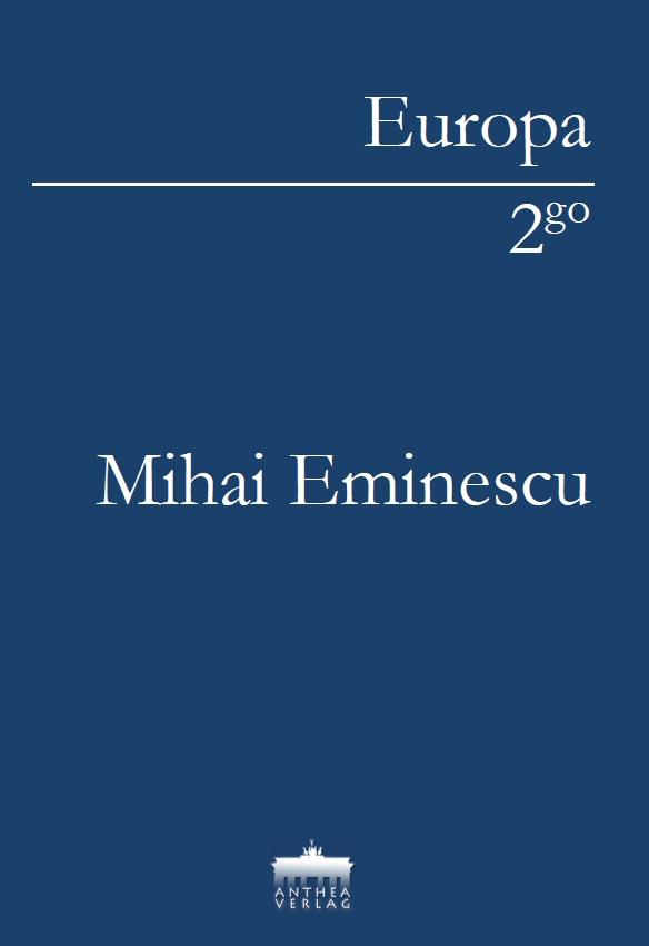 Vorderes Coverbild Mihai Eminescu