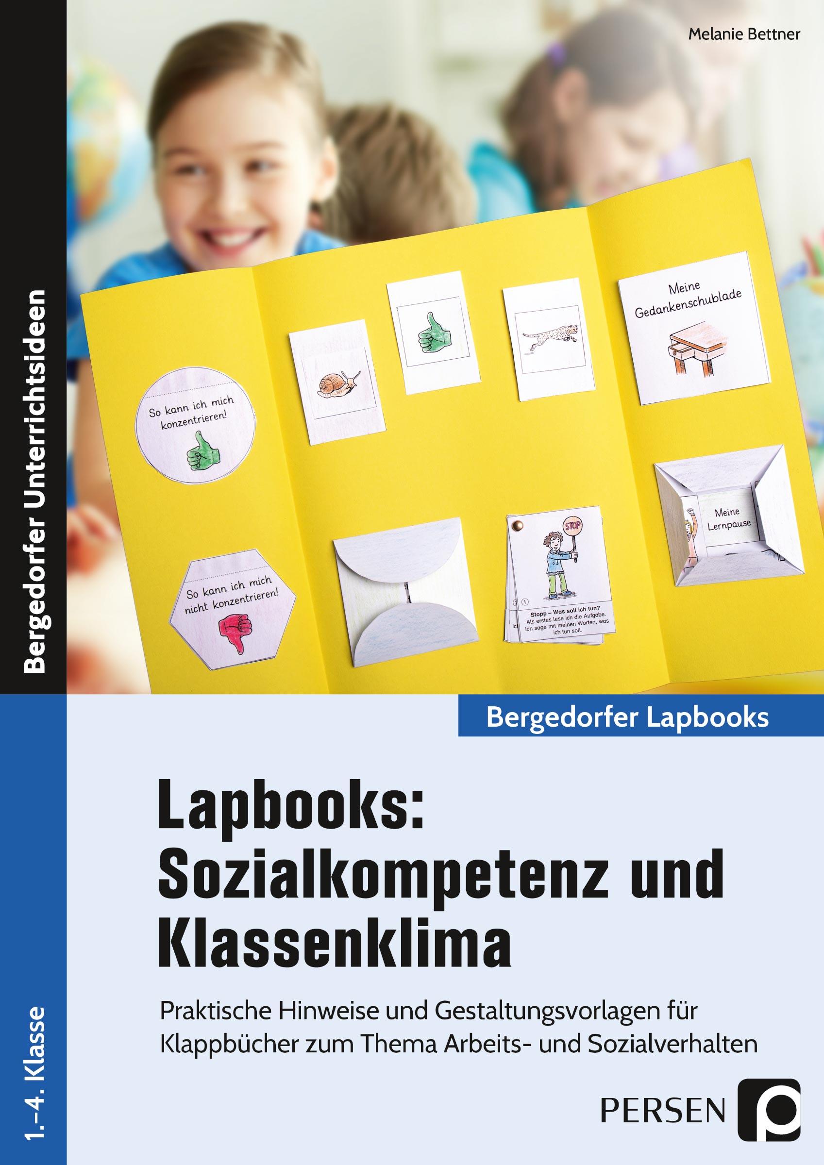 Vorderes Coverbild Lapbooks: Sozialkompetenz & Klassenklima - Kl. 1-4