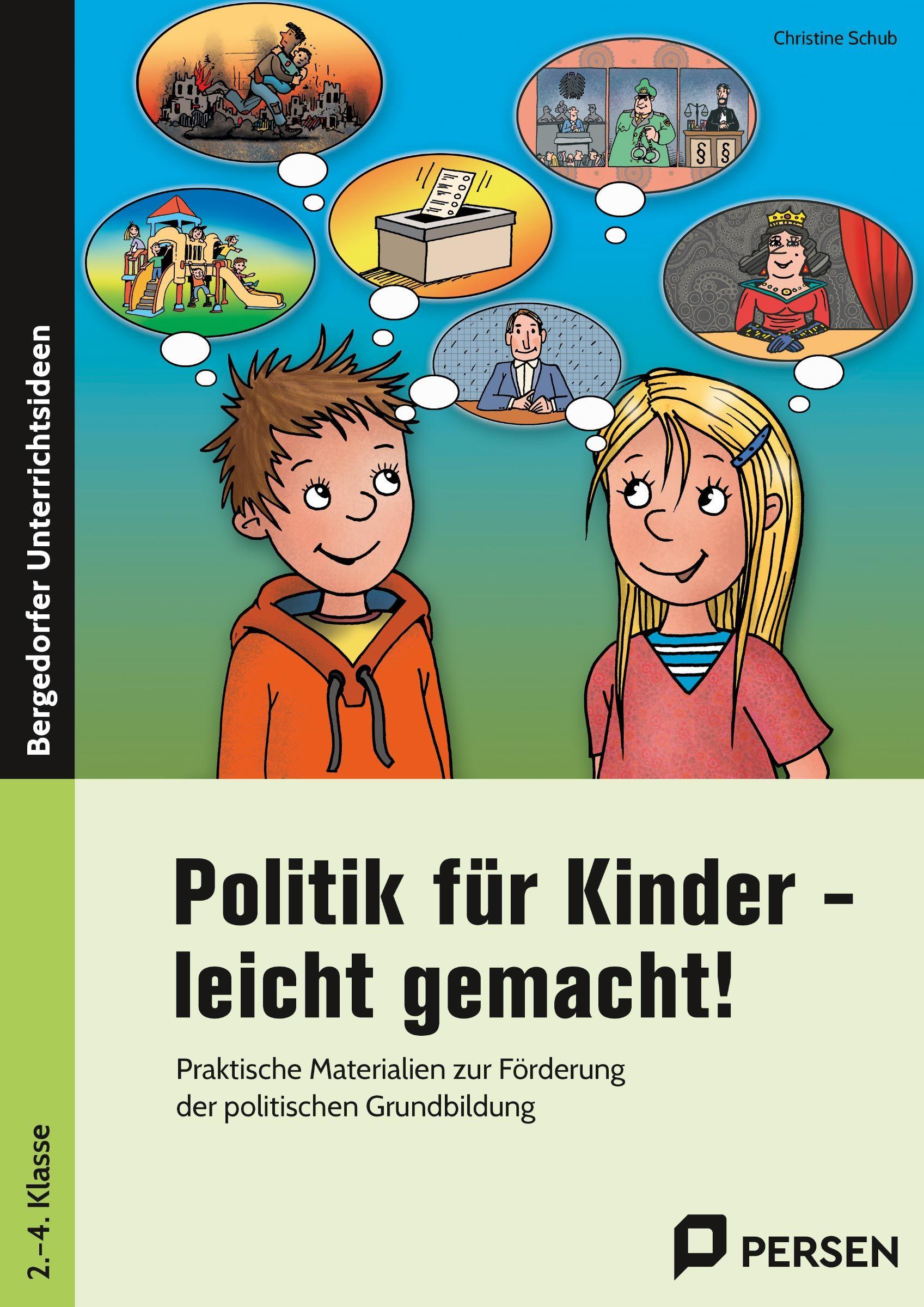 Vorderes Coverbild Politik für Kinder - leicht gemacht!