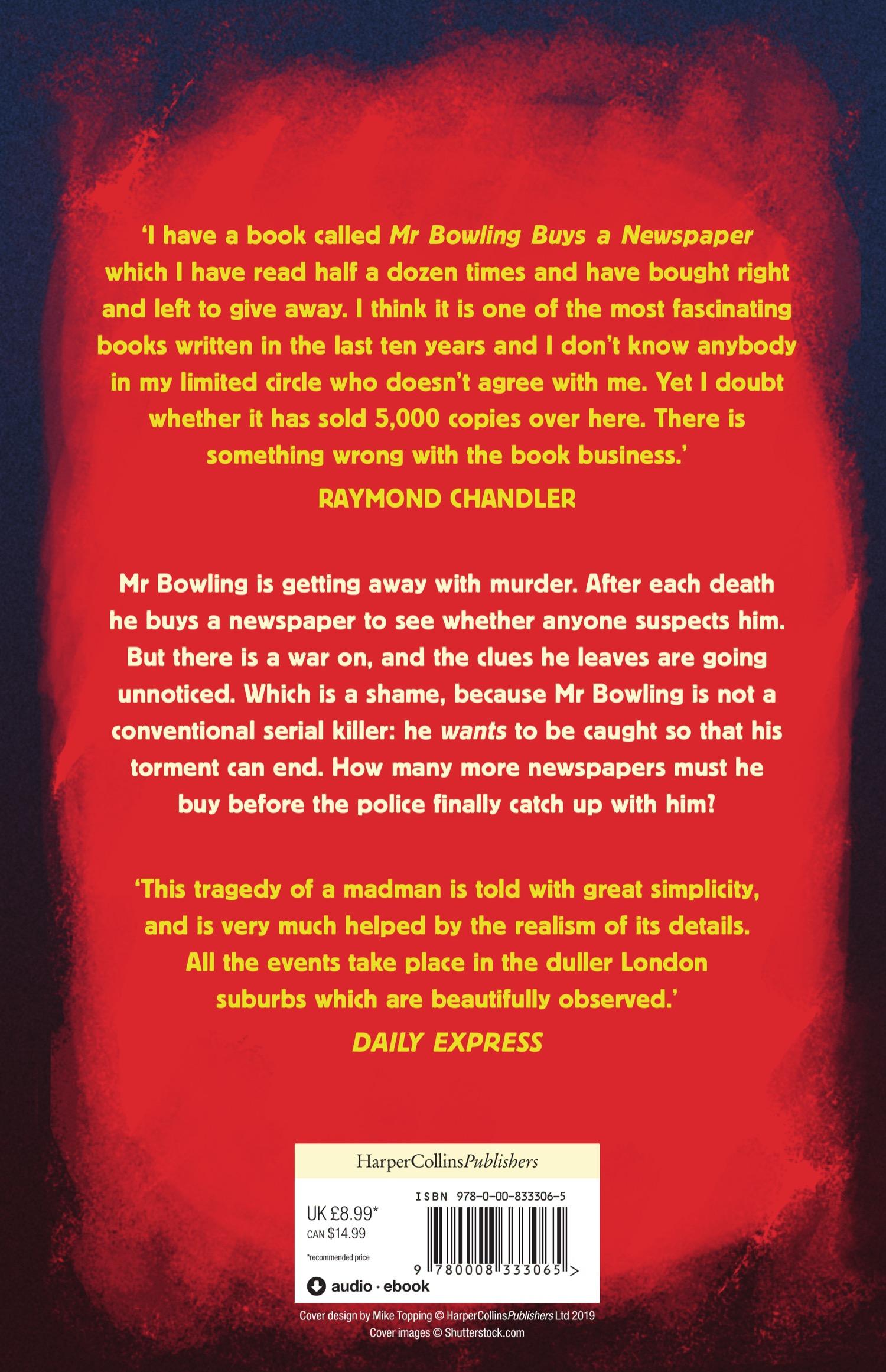 Rückseitencover Mr Bowling Buys a Newspaper